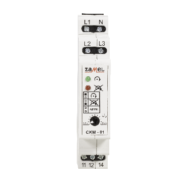 Czujnik kolejności faz 230/400V AC, CKM-01, exta Zamel