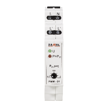 Ogranicznik mocy 230V AC 0,2-2kW, PMM-01, exta Zamel