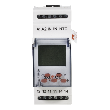 Regulator temperatury 5 - 60C bez sondy 230V AC, RTM-20, exta Zamel