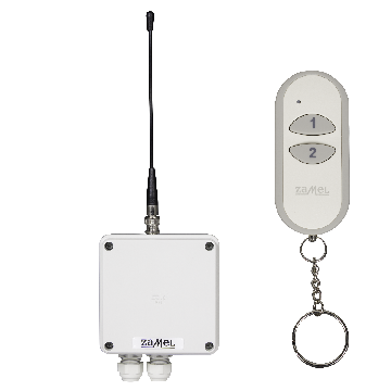 Radiowy wyłącznik sieciowy jednokanałowy 230V, RWS-211J/N, stiro Zamel