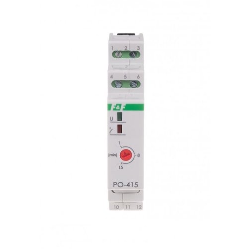Przekaźnik czasowy z opóźnionym opadaniem PO-415 230V F&F