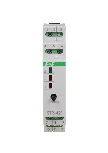 Sterownik rolet dwuprzyciskowy 230V AC 2A STR-421 F&F