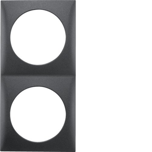 Integro Flow Ramka 2-krotna, antracyt, mat Berker 918262515