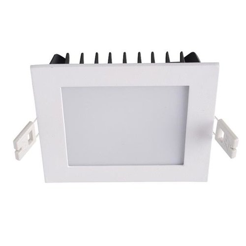 Oprawa sufitowa wpuszczana LED Gobby downlight 14W kwadrat biały aluminium Italux TH0750 14W 1200LM 3000K S.WH