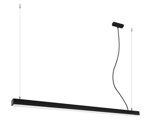 Lampa wisząca PINNE czarny LED 48W 3000K 7200lm IP20 Sollux TH.084