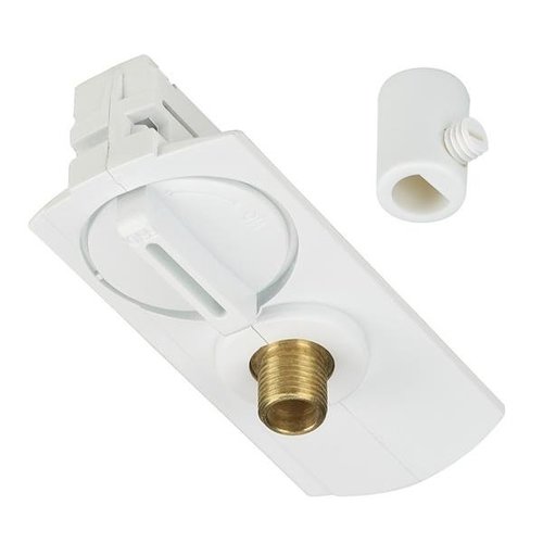 Adapter do szyny 1-fazowej, biały, z odciążnikiem SLV 143121