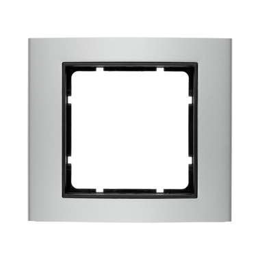 B.3 Ramka 1-krotna aluminium, antracyt mat Berker