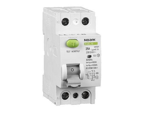 Wyłącznik różnicowoprądowy Ex9L-N 2P 25A 30mA 108314 Noark