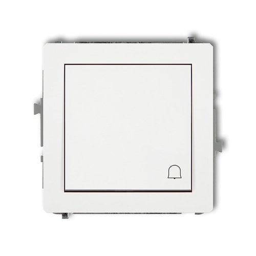Mechanizm <span class="keyword" >łącznik</span>a zwierny dzwonek biały Karlik Deco DWP-4