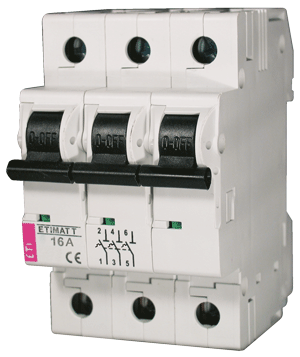 Ogranicznik mocy ETIMAT T 3P 20A 6kA ETI 002181062