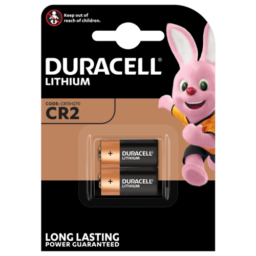 Bateria litowa CR2 3V DURACELL blister 2szt