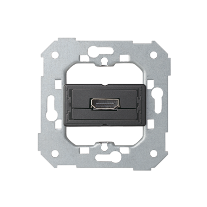 Gniazdo HDMI V1.4 żeńskie. Podłączenie HDMI kątowe Simon 82 Detail 7501094-039