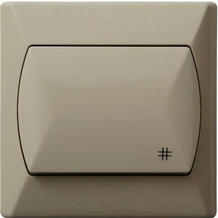<span class="keyword" >Łącznik</span> krzyżowy beżowy Ospel Akcent ŁP-4A/01