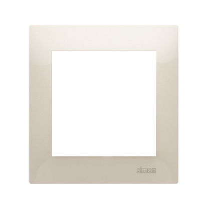 Simon 54 Premium Krem Ramka 1-krotna uniwersalna IP20/IP44, DR1/41
