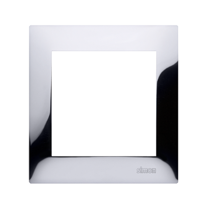 Simon 54 Premium Chrom Ramka 1-krotna uniwersalna IP20/IP44 DR1/63