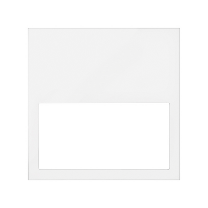 Ramka minimal 1-krotna, biały mat Simon 100 10001610-230
