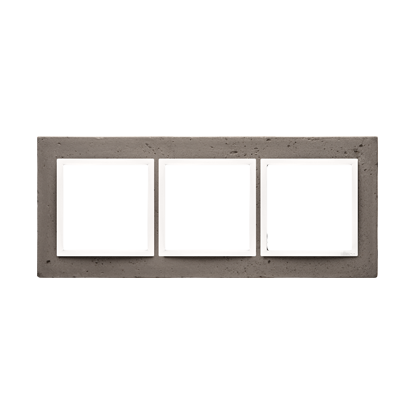 Simon 54 Premium La Stryko - beton Ramka 3-krotna Nature DRN3/95