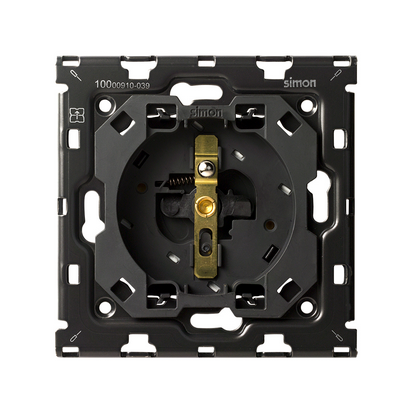 Gniazdo z uziemieniem (mechanizm, bez ramki montażowej) 16A, 250V~, 1click Simon 100 10000458-039