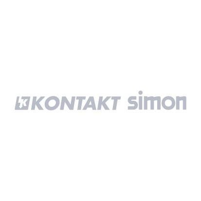 Simon 54 Premium czarny Gniazdo do wersji IP44 klapka transp, DGZ1BUZ.01/49A