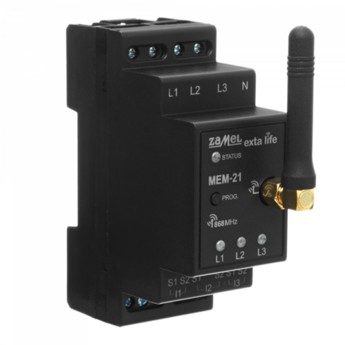 Monitor energii elektrycznej 3F+N MEM-21 Zamel