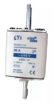 Wkładka topikowa ultraszybka S1UQU/110/100A/690V, 004333111 ETI