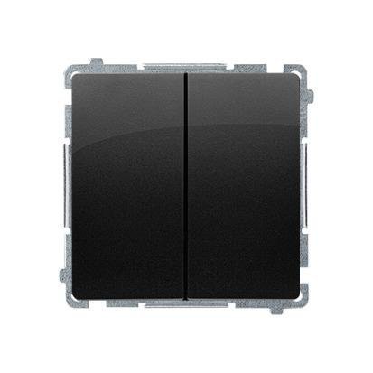 Łącznik świecznikowy (moduł) 10AX, 250V, szybkozłącza Czarny Simon Basic