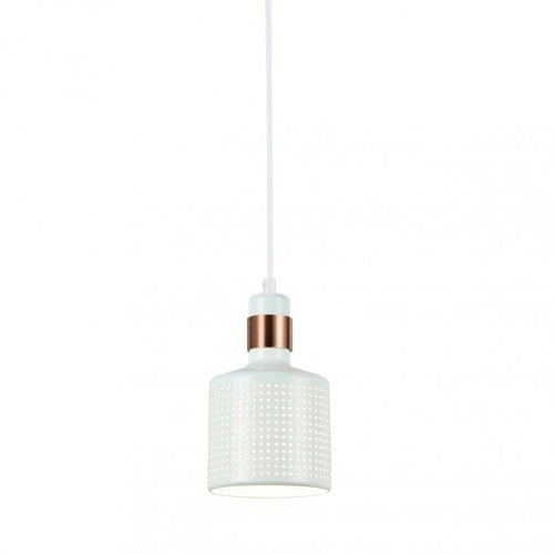 Lampa wisząca Restenza E27 40W biały PND-2439-1-WH