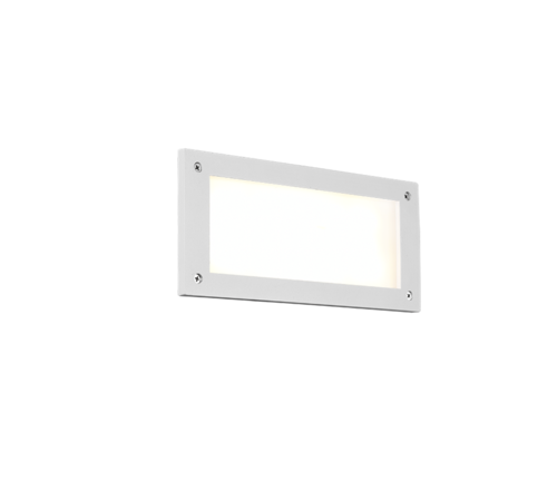 Kinkiet ogrodowy KELLY biały mat LED SMD 9W 900lm 3000K IP44 251060131 Trio
