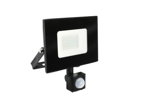 Naświetlacz ZEDER LED PIR z czujnikiem ruchu 30W 4000K neutralna 3040lm IP44 SLI555106 SLIVA