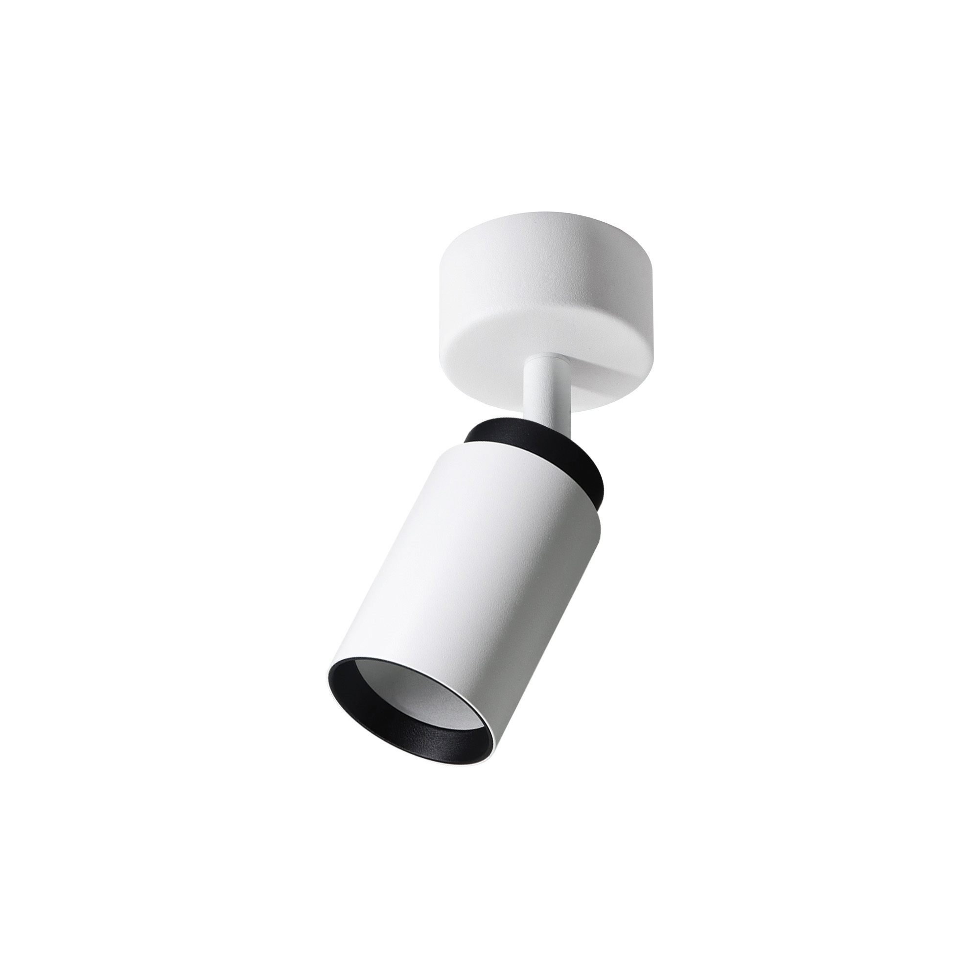 Pojedyncza punktowa oprawa sufitowa typu spot MALGA 1 DUO listwa IP20 GU10 220-240V biało-czarna EDO777864 EDO Solutions