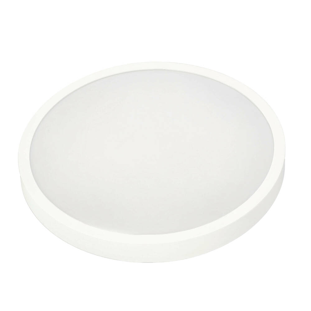Plafon PERETI LED 18W biały pierścień 29,5cm, 3000K barwa ciepła, 1800lm, IP44, 220-240V EDO777610 EDO Solutions