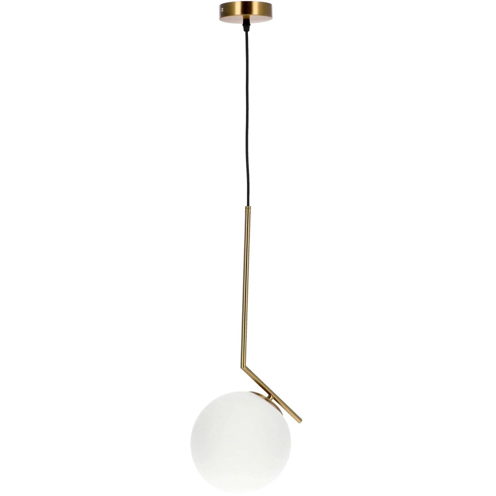 Lampa wisząca PELOTA E27 złoty biały EDO777202 EDO Solutions