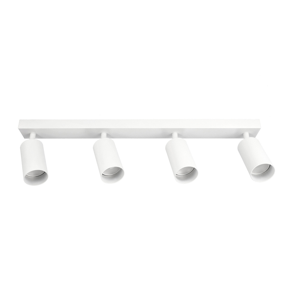 Oprawa punktowa natynkowa listwa MALGA 4 White spot 4xGU10 biały EDO777402 EDO Solutions