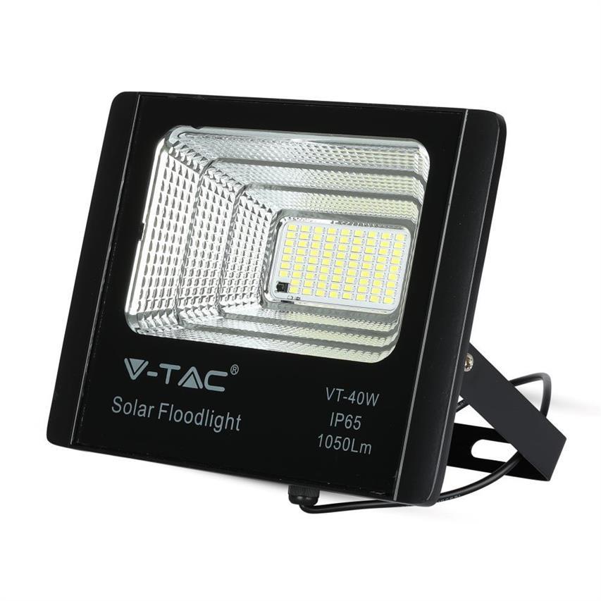 Naświetlacz LED Solarny V-TAC 16W VT-40W 6000K IP65 1050lm 94008 V-TAC
