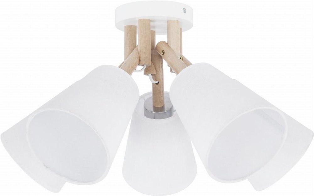 Lampa sufitowa VAIO biały 5x E27  60W 666 TK Lighting