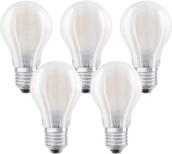 Żarówka LED OSRAM, E27, 7 W = 60 W, 806 lm, 2700 K, 5 szt.
