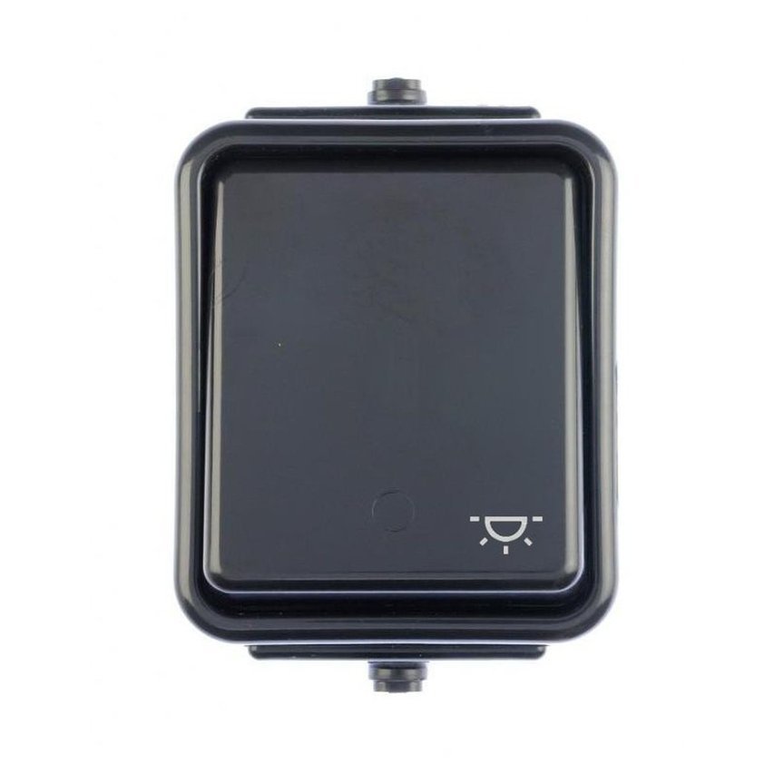 Przycisk "światło" czarny IP44 Cedar WNT102C05 Schneider Electric