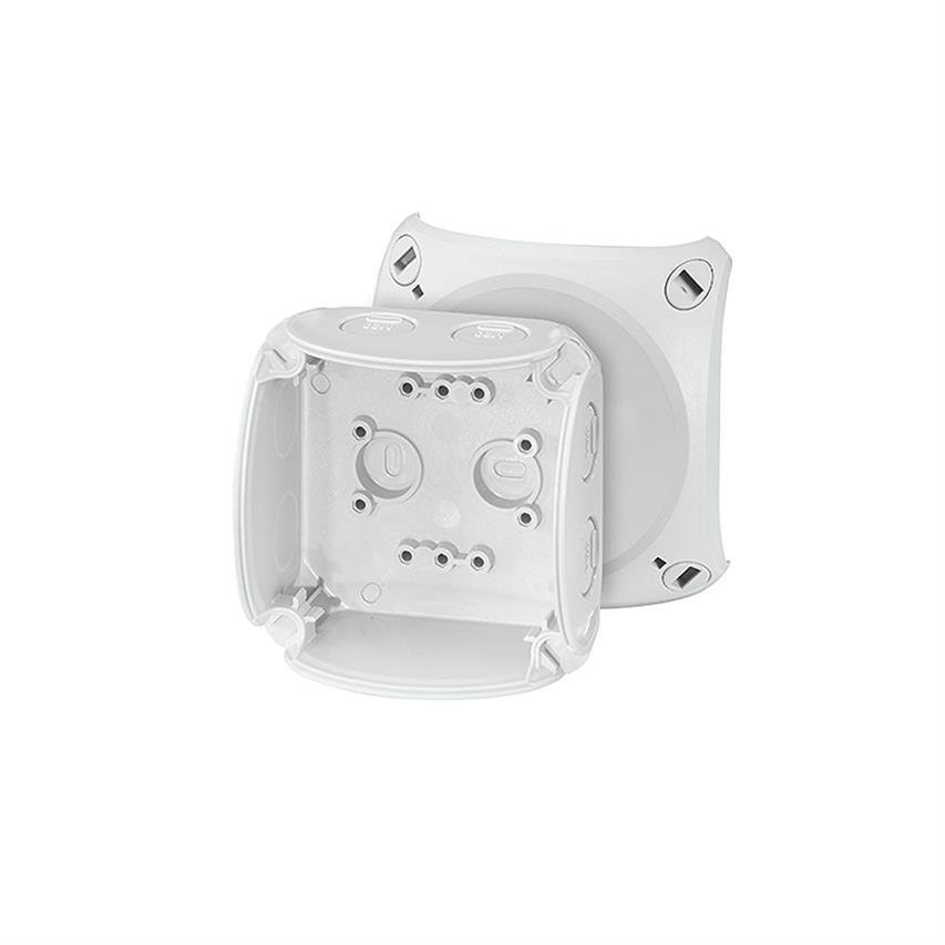 HENSEL Puszka odgałęźna n/t bez zacisków 93x93x62mm szara IP66/67 KF 0200 G