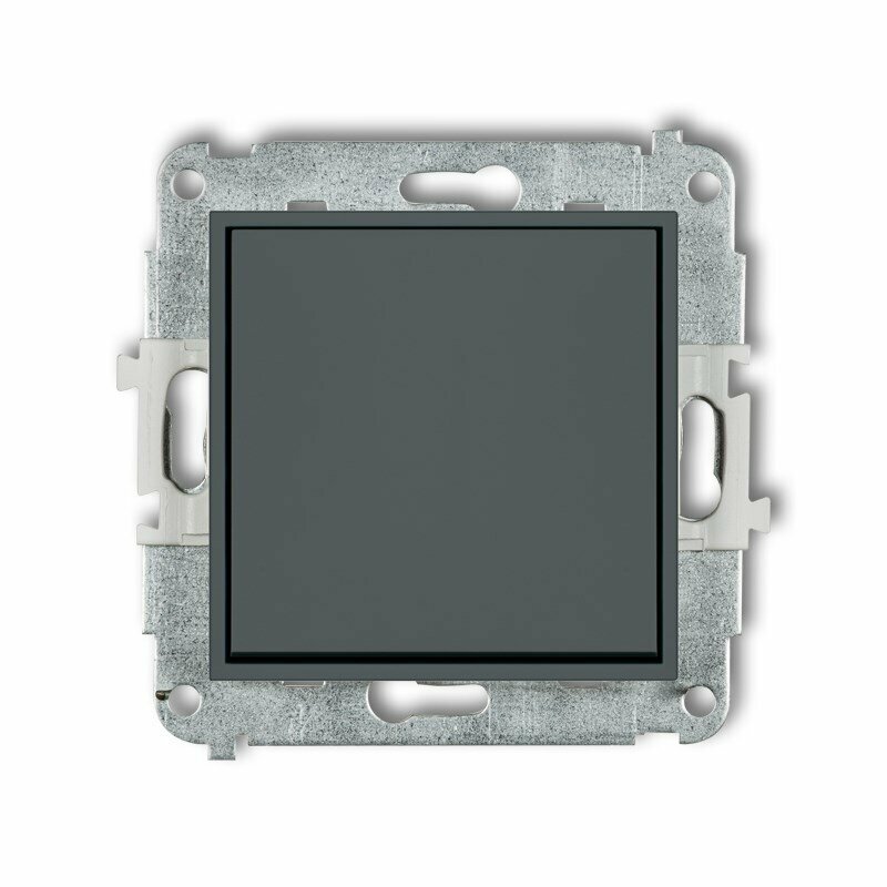Mechanizm łącznika jednobiegunowego grafitowy mat ICON 28IWP-1