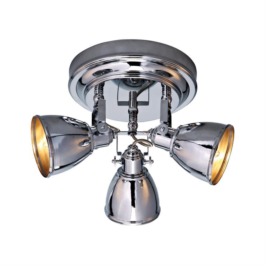 Lampa sufitowa plafon FJÄLLBACKA 3L 3XE14 Chrom Marksoljd 104051
