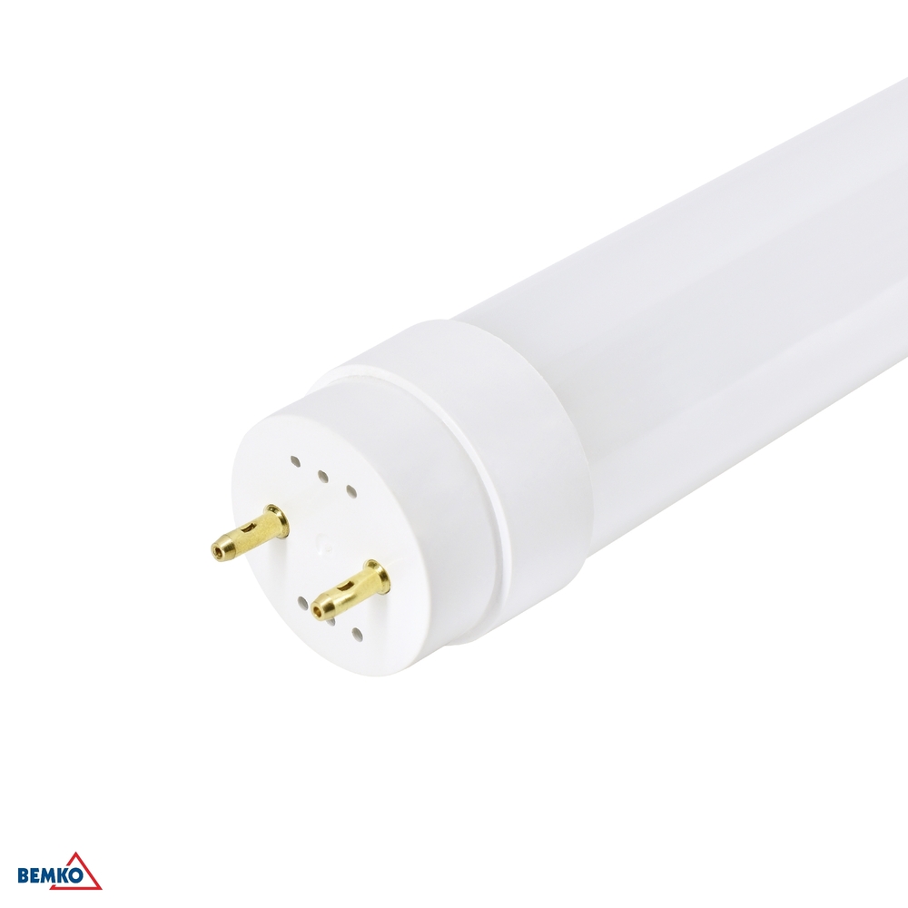 Świetlówka LED T8 HIGH LUMEN 1200MM 18W 6000K 2610LM zasilanie jednostronne klosz mleczny Bemko