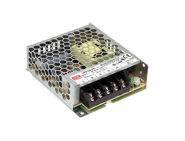 Zasilacz impulsowy siatkowy MEAN WELL 35W 24V 1,5A LRS-35-24