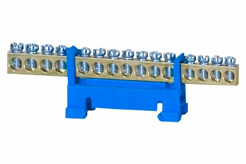 Listwa ochronna 15-mod. NISKA 15x16mm2 niebieska F-elektro