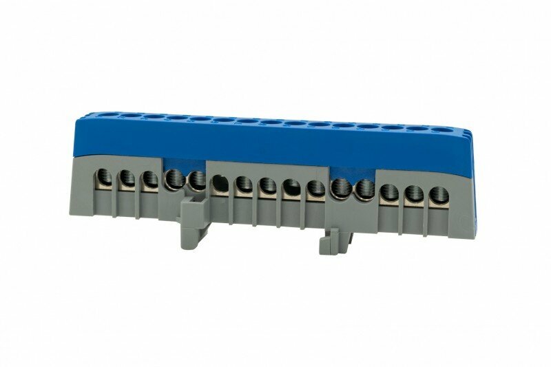 Listwa ochronna 15-mod. ZPI 15x16mm2 IP20niebieska F-elektro