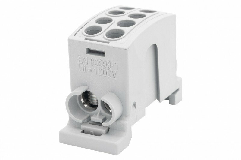 Zacisk HLK 100A-2 (1x25,1x16 / 1x25,1x16)-szary F-elektro