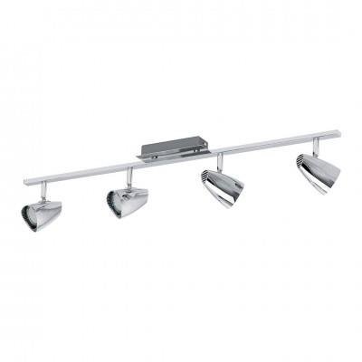 Plafon natynkowy chrom 4x 3W 800lm GU10/LED 93675 Corbera