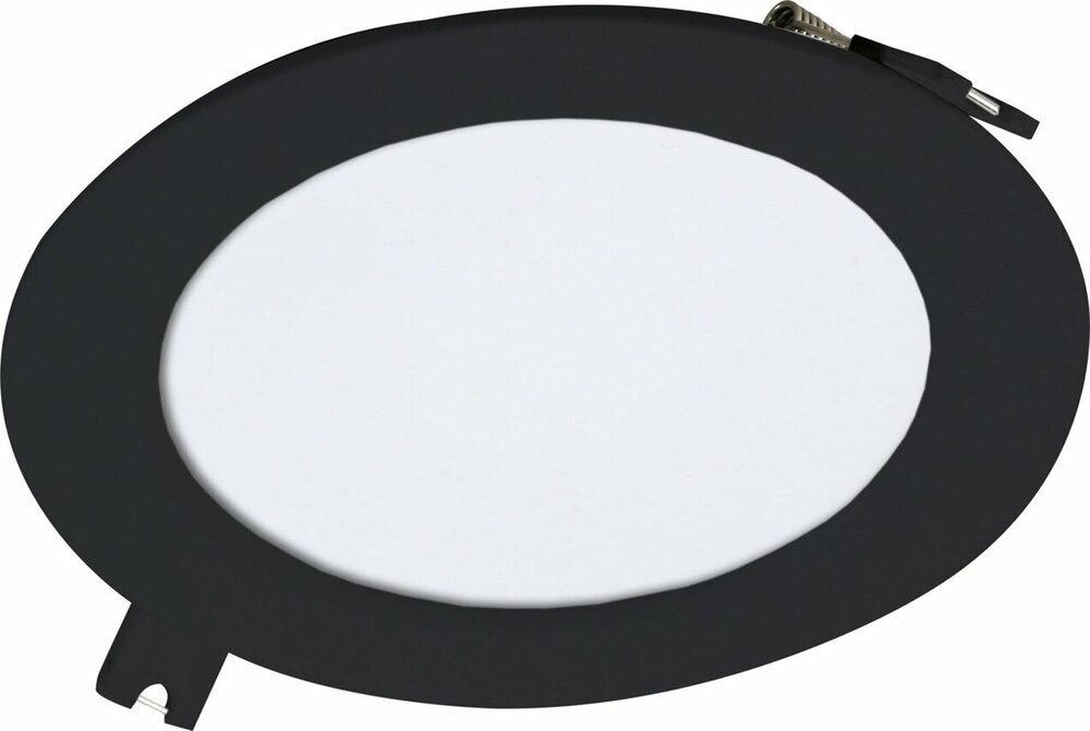 Oprawa podtynkowa Shaun2 6 W 3000 K 450 lm IP20 czarny 71225 Rabalux