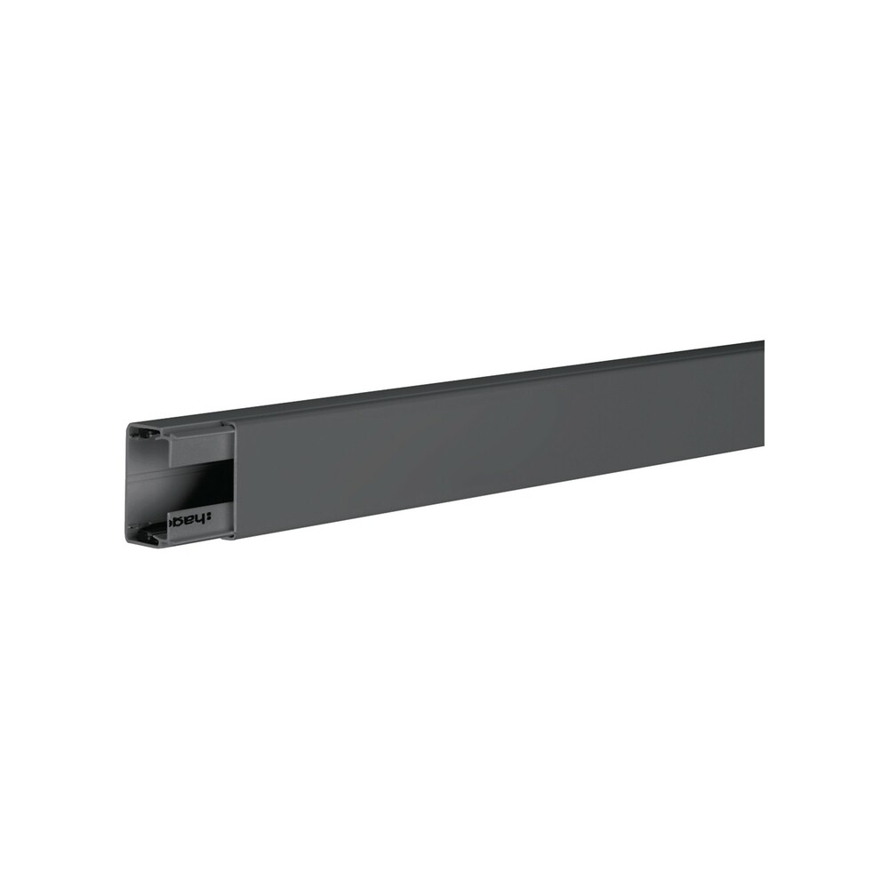 Kanał elektroinstalacyjny PVC 30x45mm czarny 2m tehalit.LF Hager