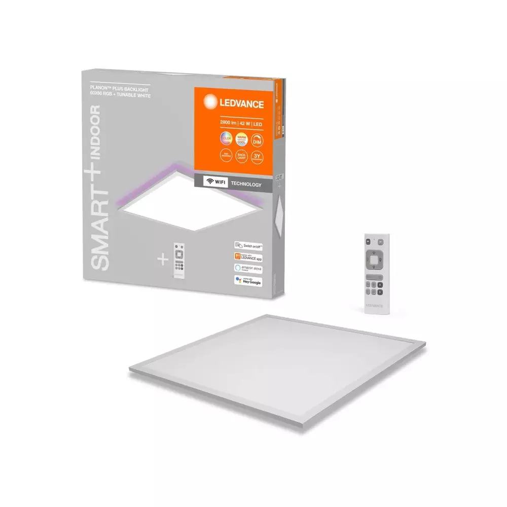 Panel LED 40W RGB CCT SMART+ WiFi PLANON 60x60cm LEDVANCE
