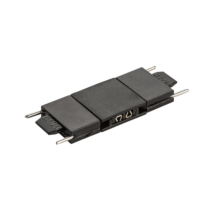 Element łączący szynoprzewody LiTrack Connect+ czarny  DC 24V